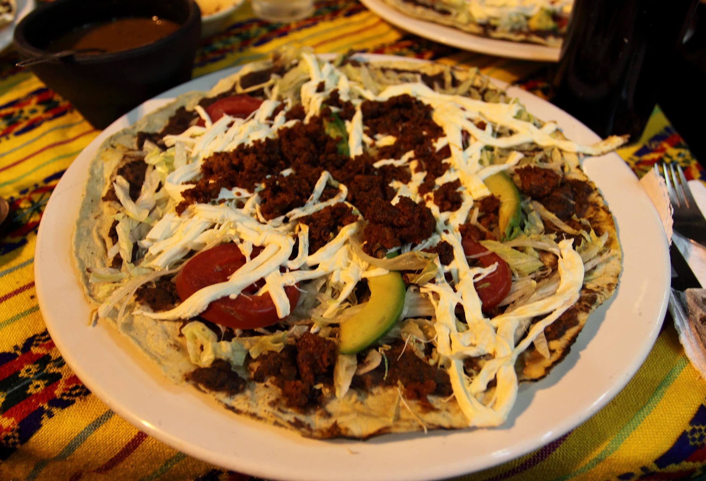 Oaxacan Tlayudas