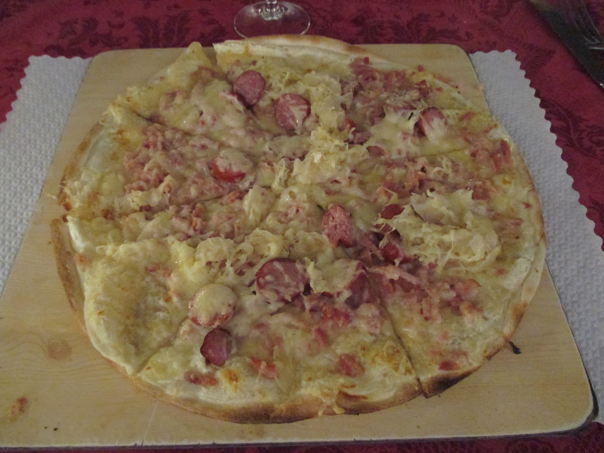 Alsatian Tarte Flambée