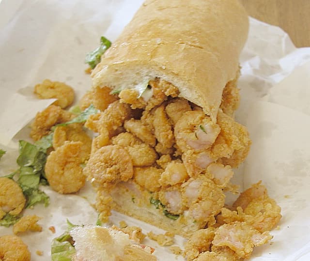 Fried Shrimp Po'Boy