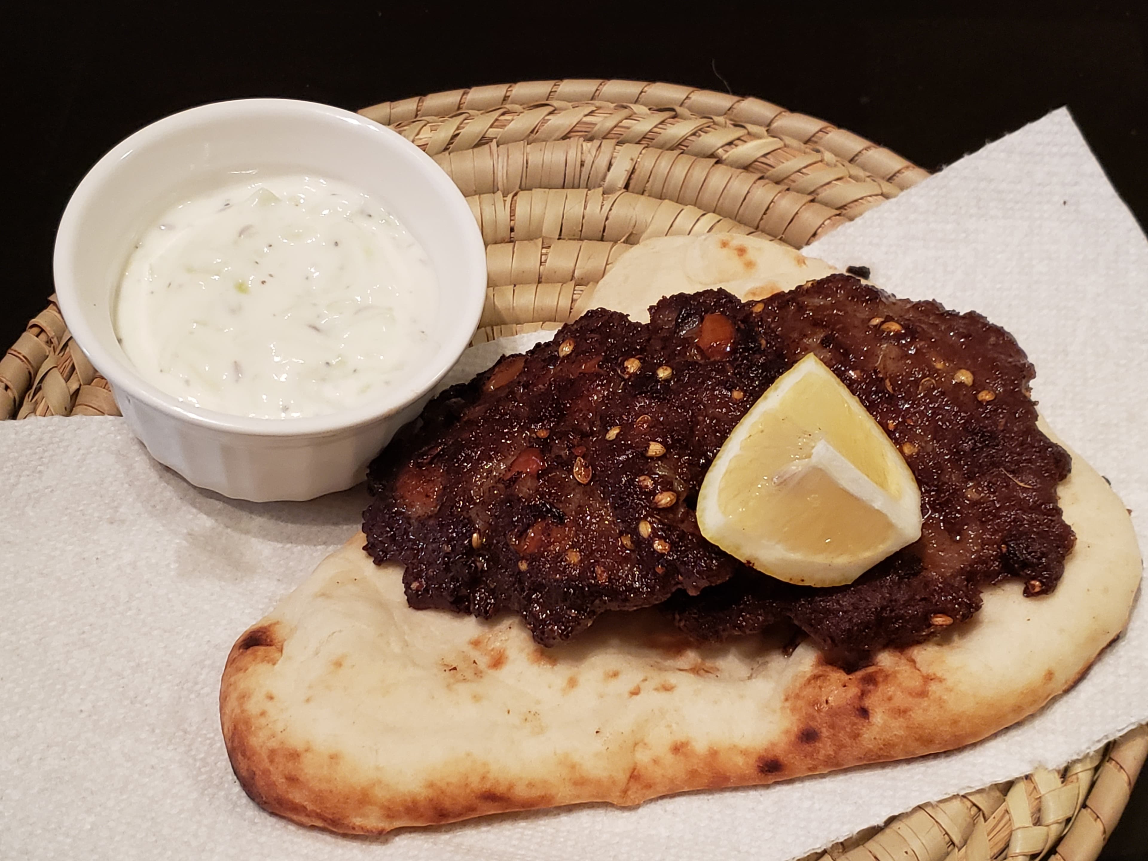 Peshawari Chapli Kebab