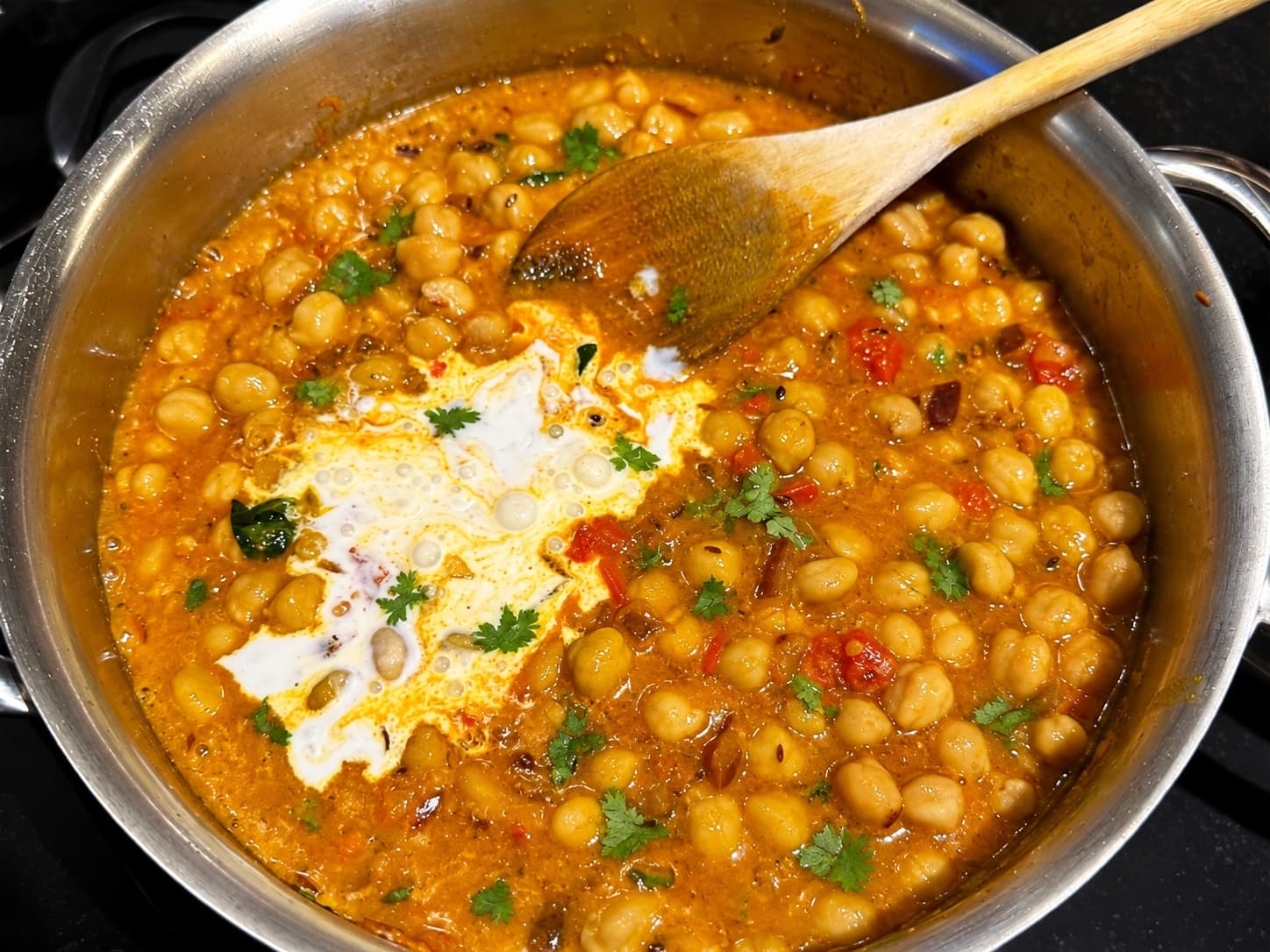 Creamy Chickpea Masala (Chana Masala)